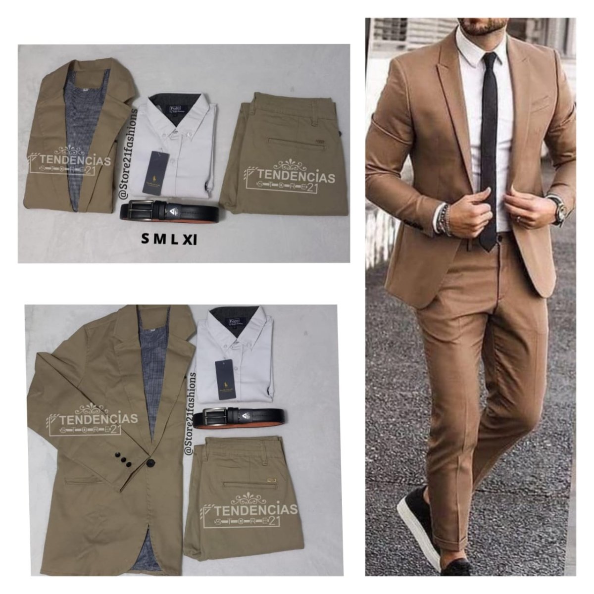 Conjunto Ejecutivo Premium - 4 Piezas - Eleganz Store