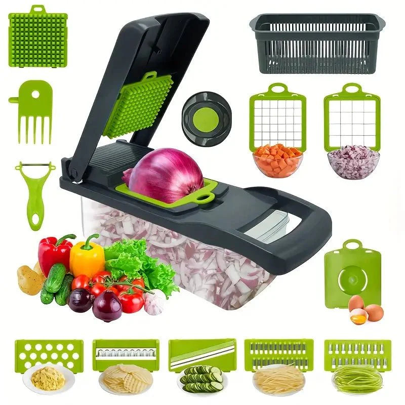 Cortador De Vegetales Multifuncional - Eleganz Store