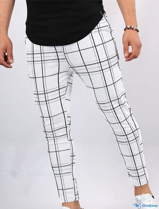 Pantalón Slim Check - Eleganz Store